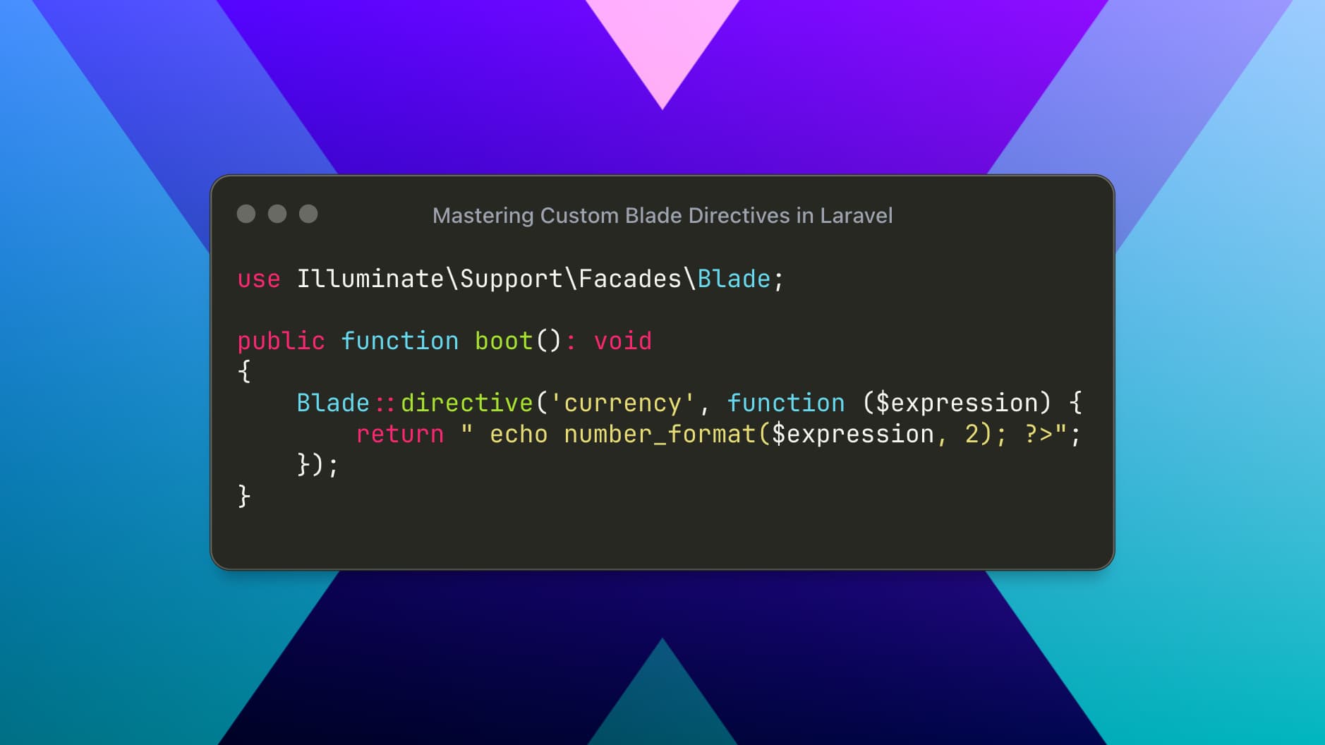 Mastering Custom Blade Directives in Laravel