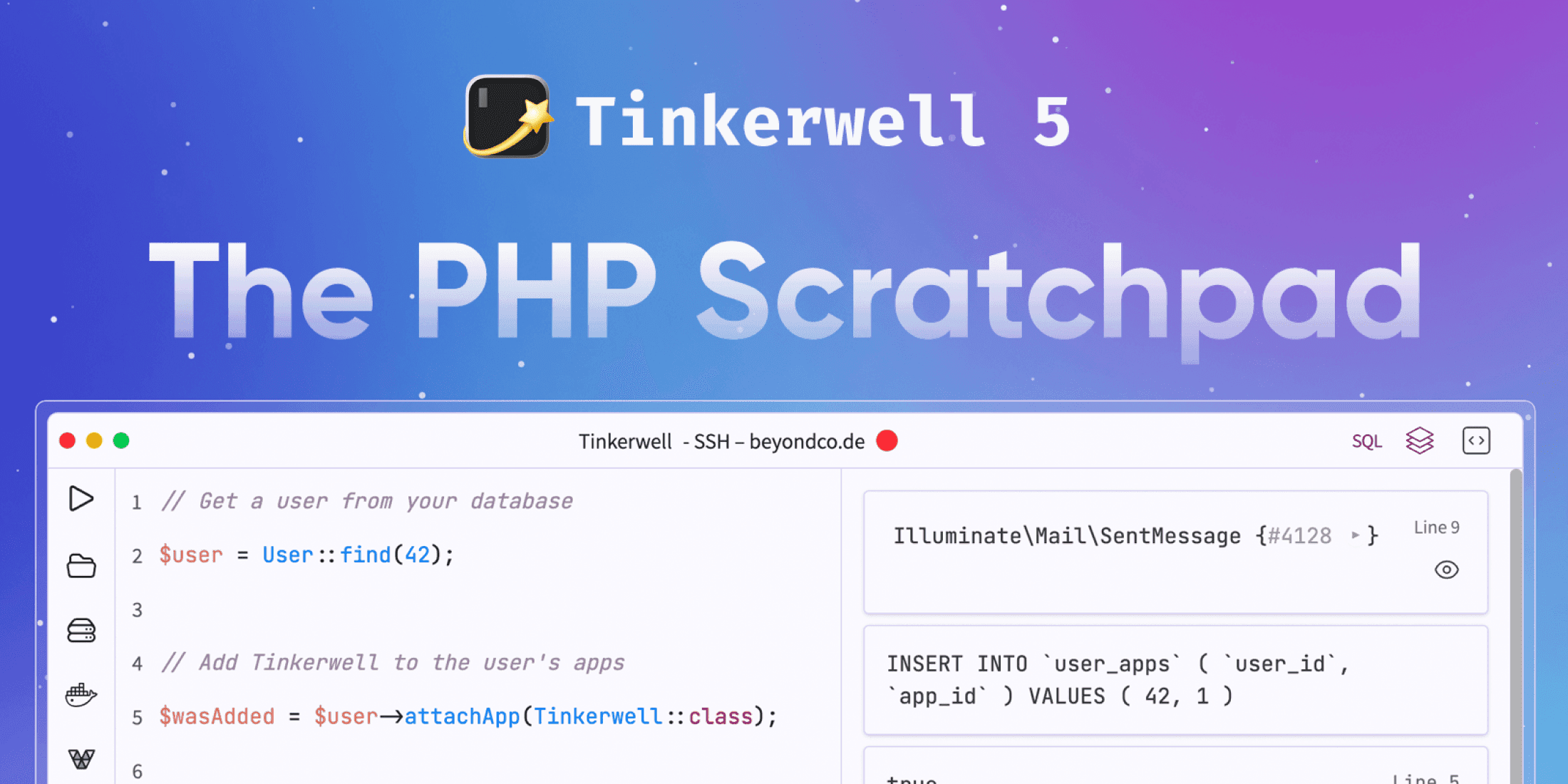 Tinkerwell 5: Introducing Tinkerwell Intelligence