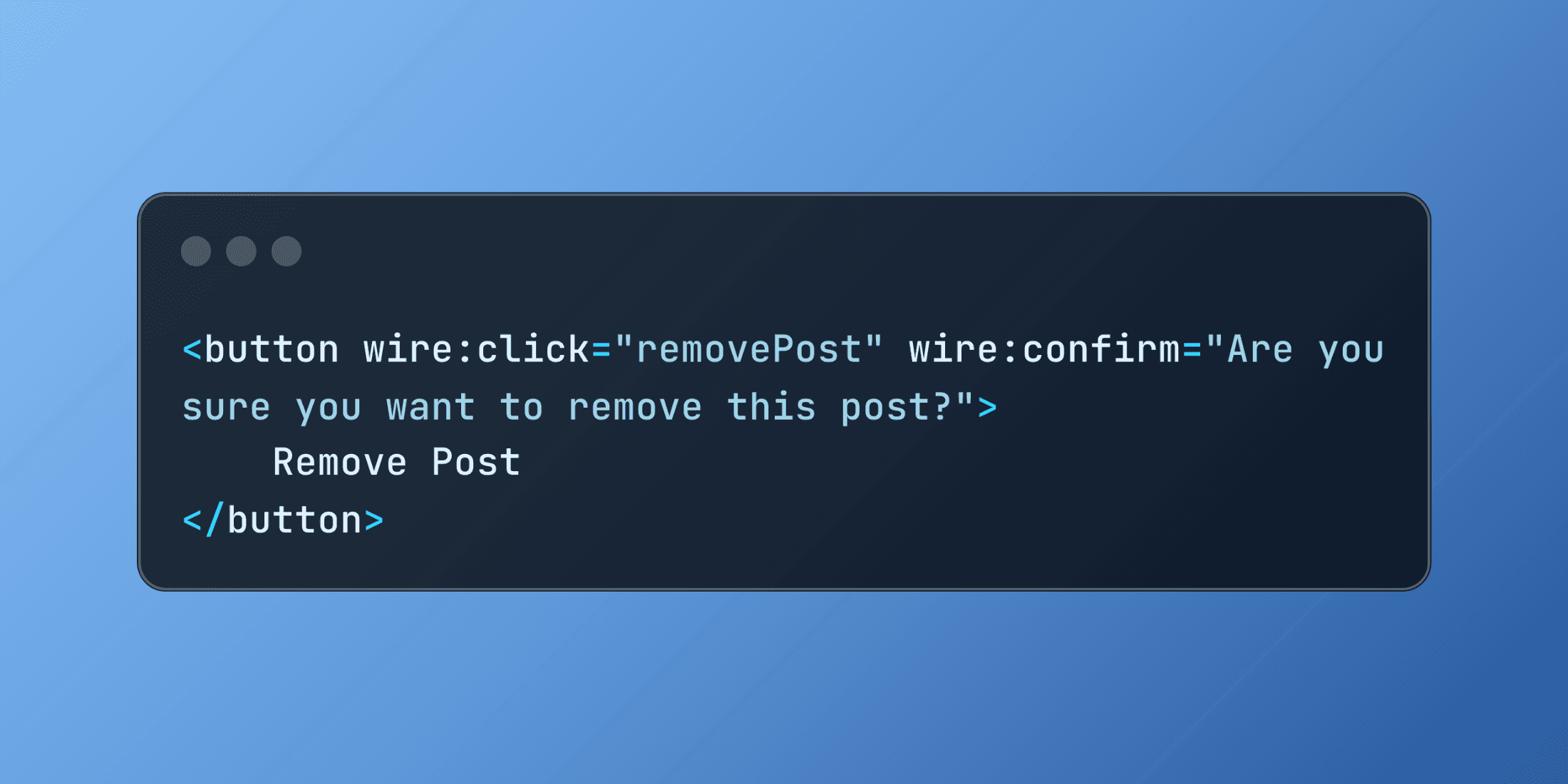 Safer User Actions with Livewire’s wire:confirm Directive