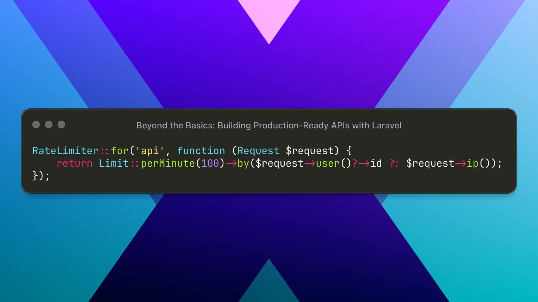 Beyond the Basics: Building Production-Ready APIs with Laravel
